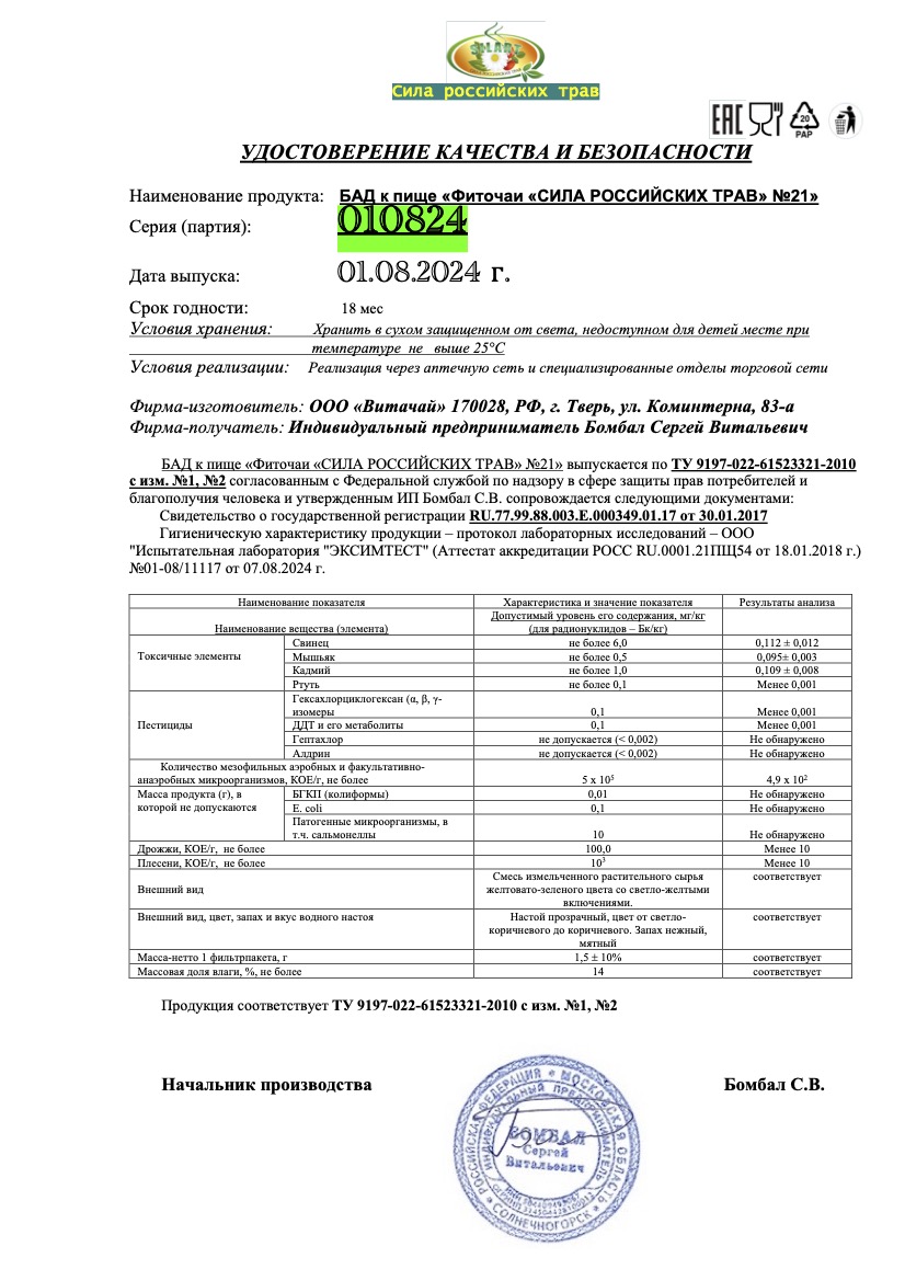 Паспорт №082024
